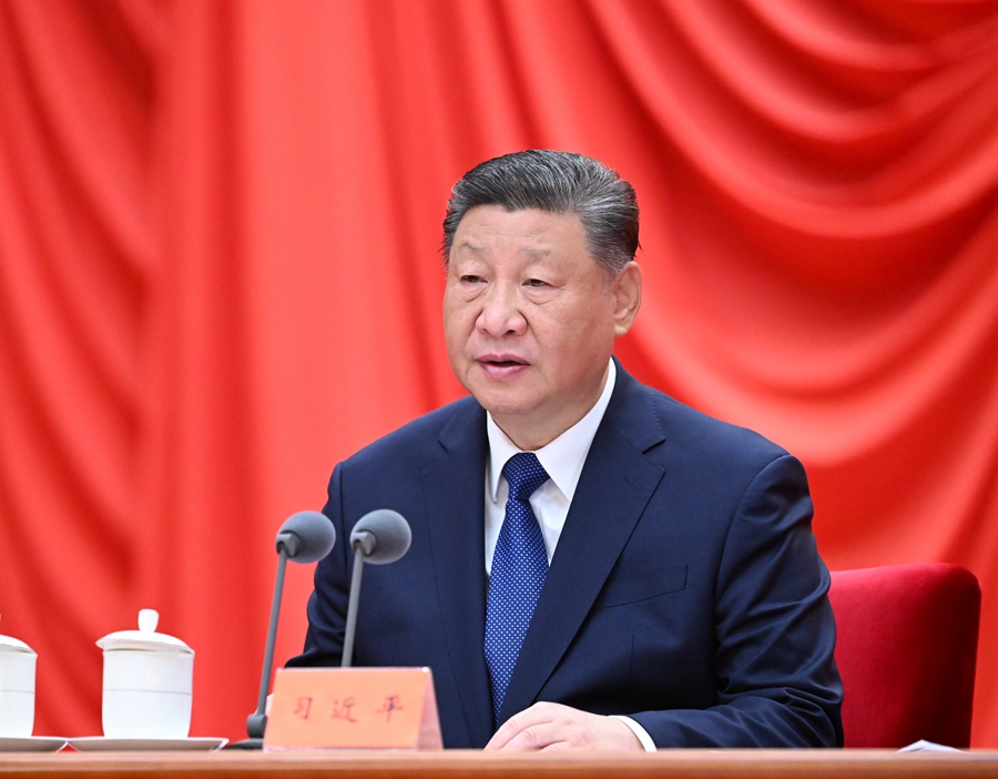 ??1月6日，中共中央總書記、國(guó)家主席、中央軍委主席習(xí)近平在中國(guó)共產(chǎn)黨第二十屆中央紀(jì)律檢查委員會(huì)第四次全體會(huì)議上發(fā)表重要講話。